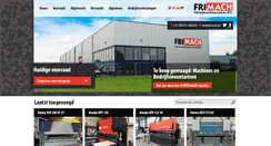 Desktop Screenshot of frimach.nl